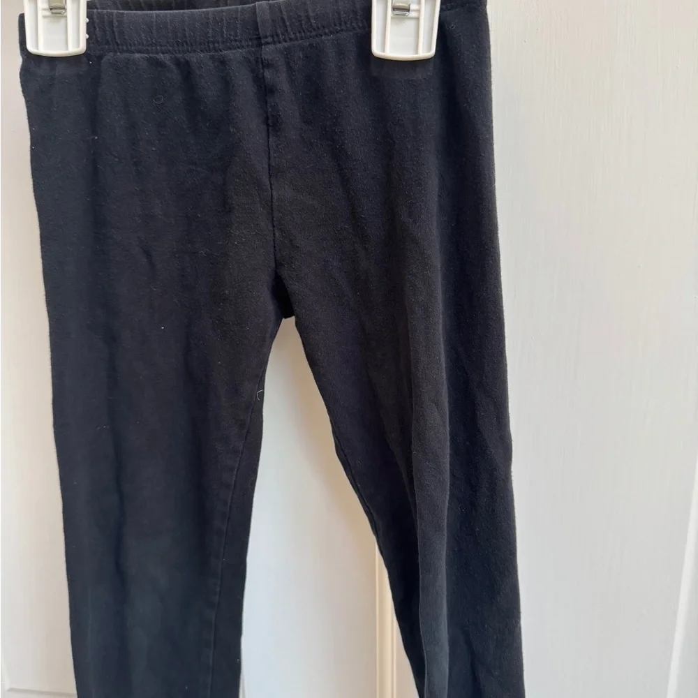 Old Navy 4T Girls Classic Black Kids Stretch Leggings Pants